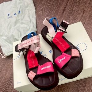 Off white sandals